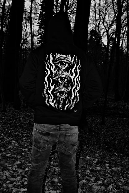 Totem — bluza z autorskim linorytem (Unisex)