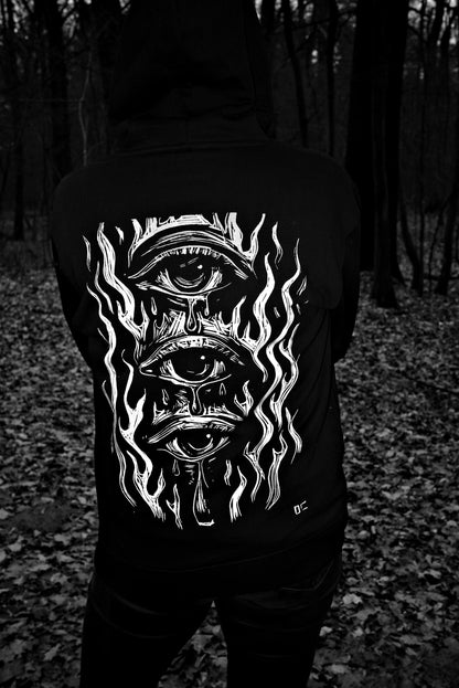 Totem — bluza z autorskim linorytem (Unisex)