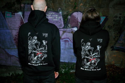 Make Medieval Great Again — bluza z autorskim linorytem (Unisex)