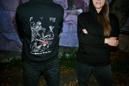 Make Medieval Great Again — bluza z autorskim linorytem (Unisex)